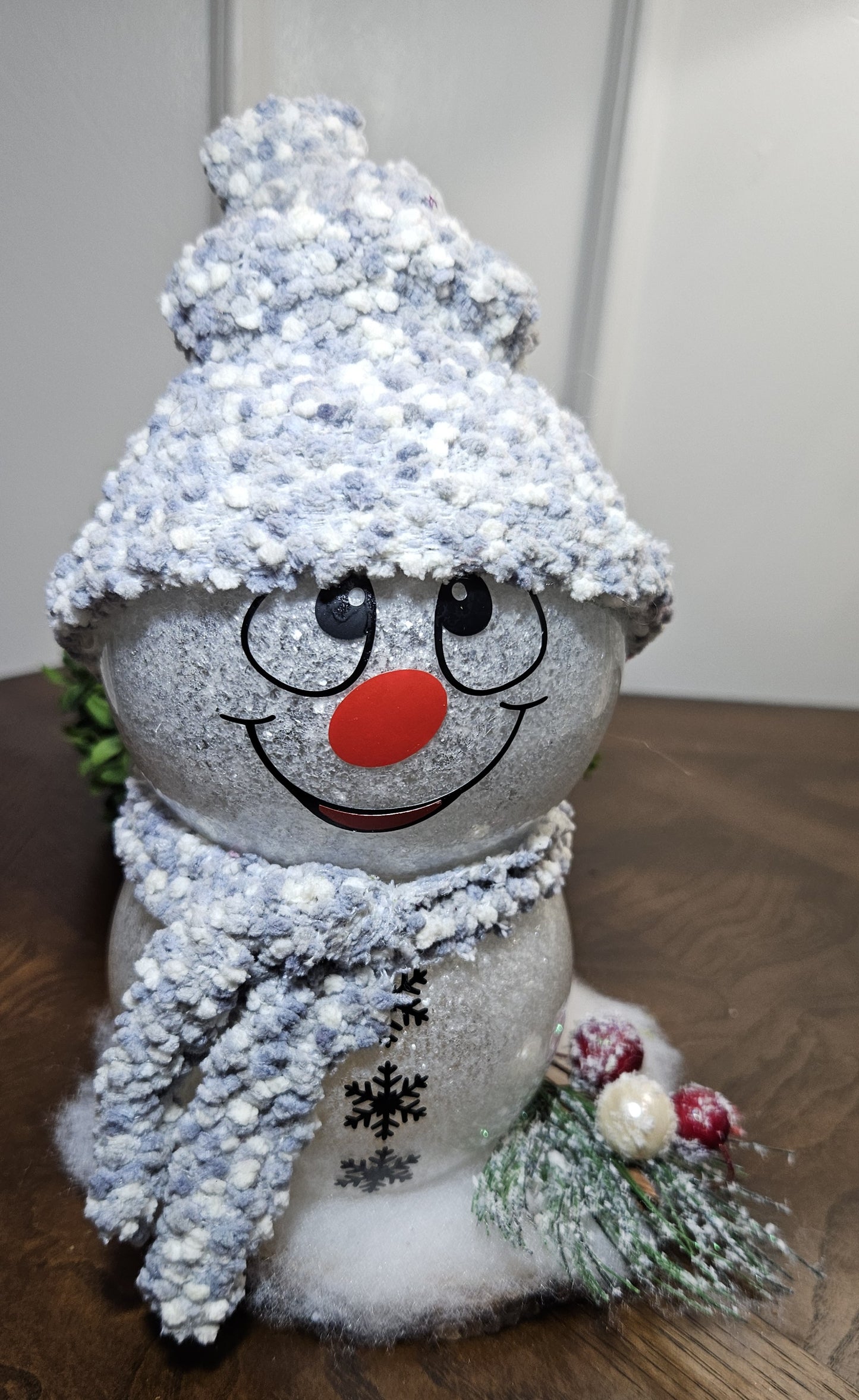 Glass Snowman