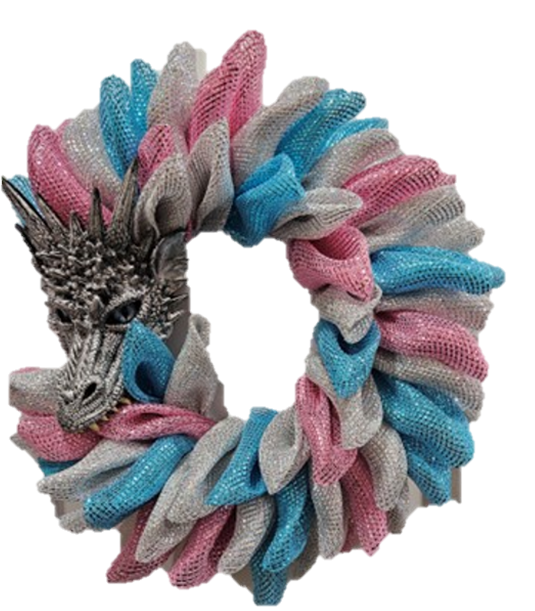 Dragon wreath (round)